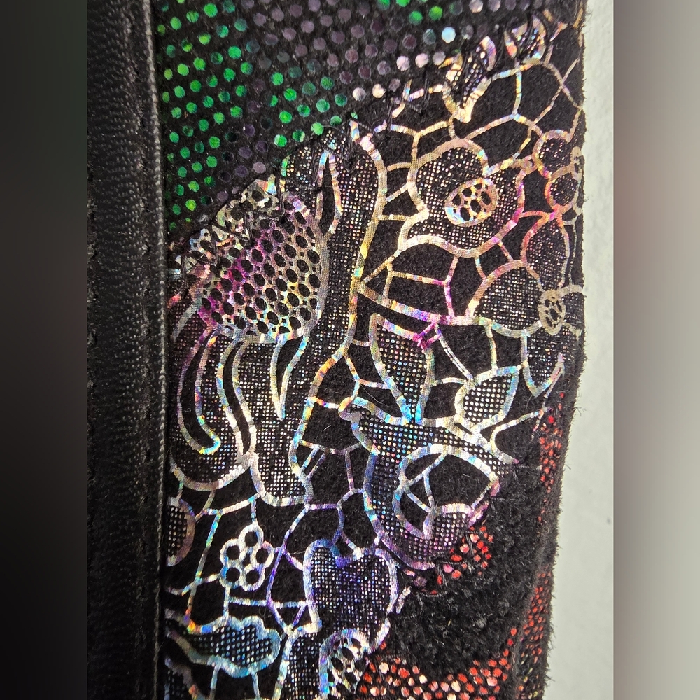 90's Metallic Patchwork Purse - image 4